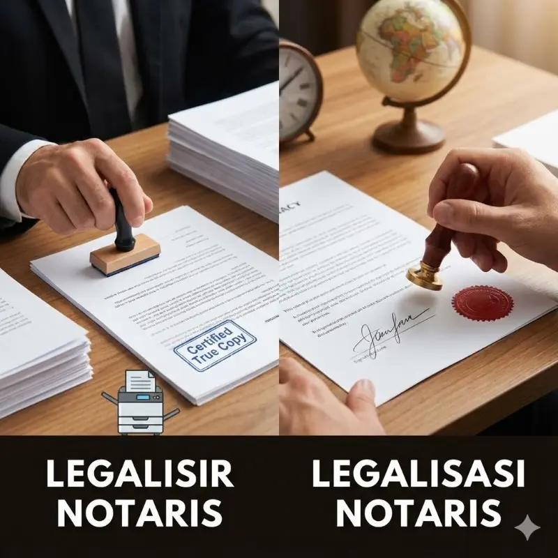 Legalisir Notaris dan Legalisasi Notaris: Apa Bedanya dan Kapan Dibutuhkan?